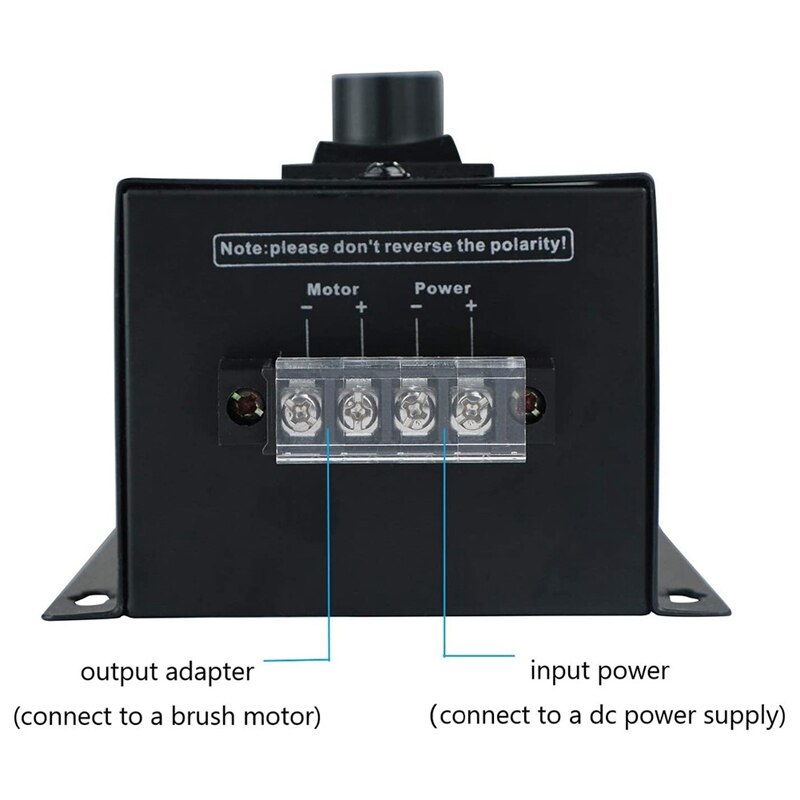 regulator obrotów silnika DC PWM 12-48V 20A silnik szczotkowy moduł sterujący regulacją 960W 25KHZ