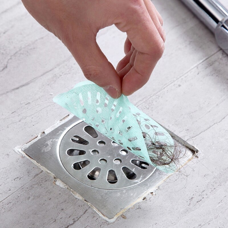 20 Pcs Haar Catchers Badkamer Zeef Haar Douche Drain Filter Aanrecht Plug Wastafel Reinigen Mesh Badkamer Producten Item