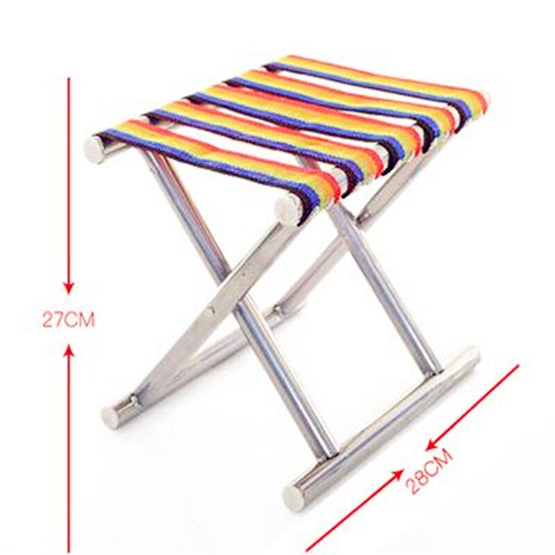 Silla meubles en rotin en osier plissables Tables et chaises d'extérieur pliant Mazha petit tabouret banc Portable chaise de pêche loisirs: Marron