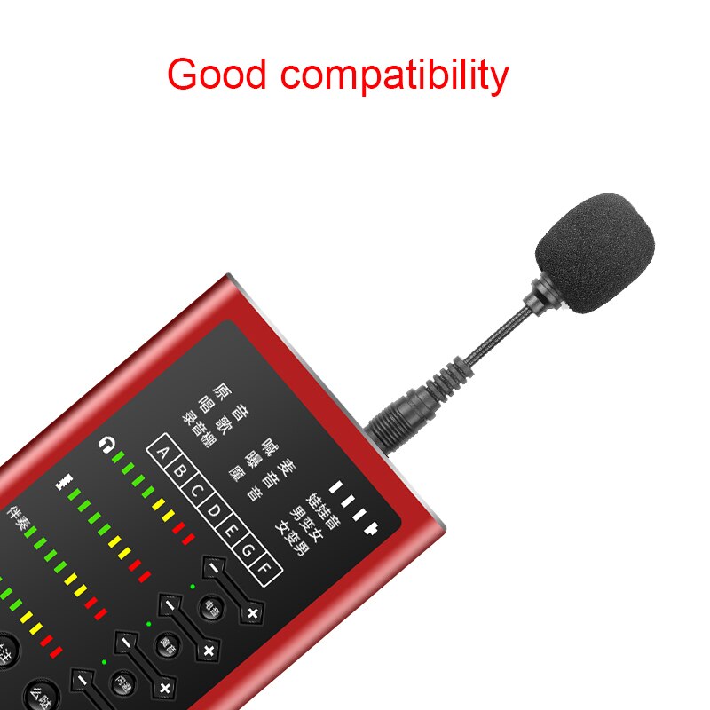 Kebidu 3.5mm mini mikrofon w linii trzy bieguny/cztery bieguny krótki mikrofon telefon mikrofon karta dźwiękowa na żywo