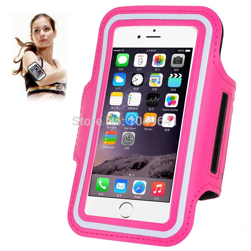 Armband Sport Case voor iPhone 5 5 s Mobiele Telefoon Cover Universal Outdoor Accessoires