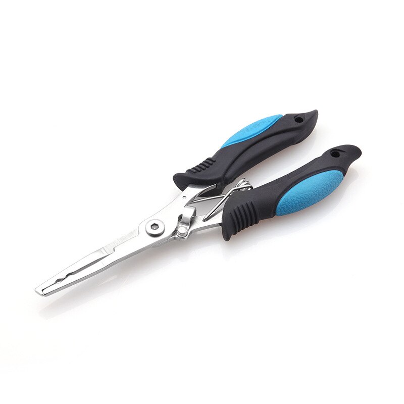 Fishing Pliers Multifunction Scissors Convenient Stainless Steel Steel Fishing Scissors Pliers Line Cutter Lure Bait: D