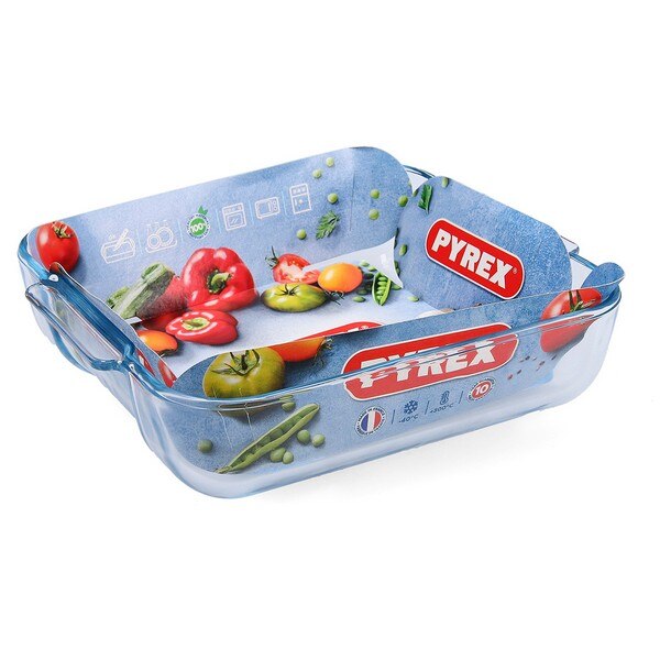 Oven Dish Pyrex Classic Vidrio Transparent (21 x 21 cm)