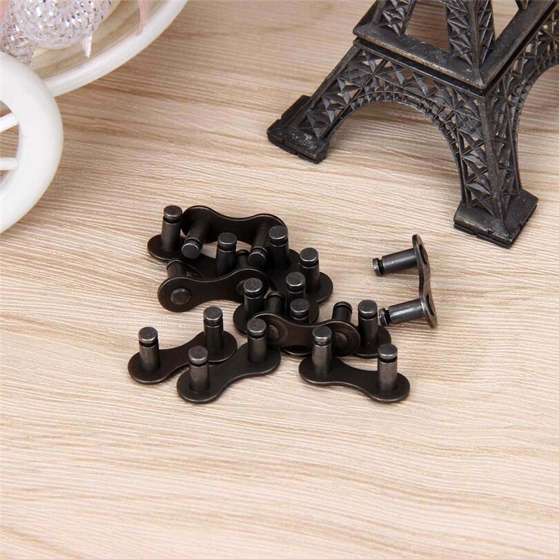 A Set Of Bike Chains mountain road bike bicycle chain Connector for 6/7/8/Speed Quick Master Link Joint Chain Connector Fitting