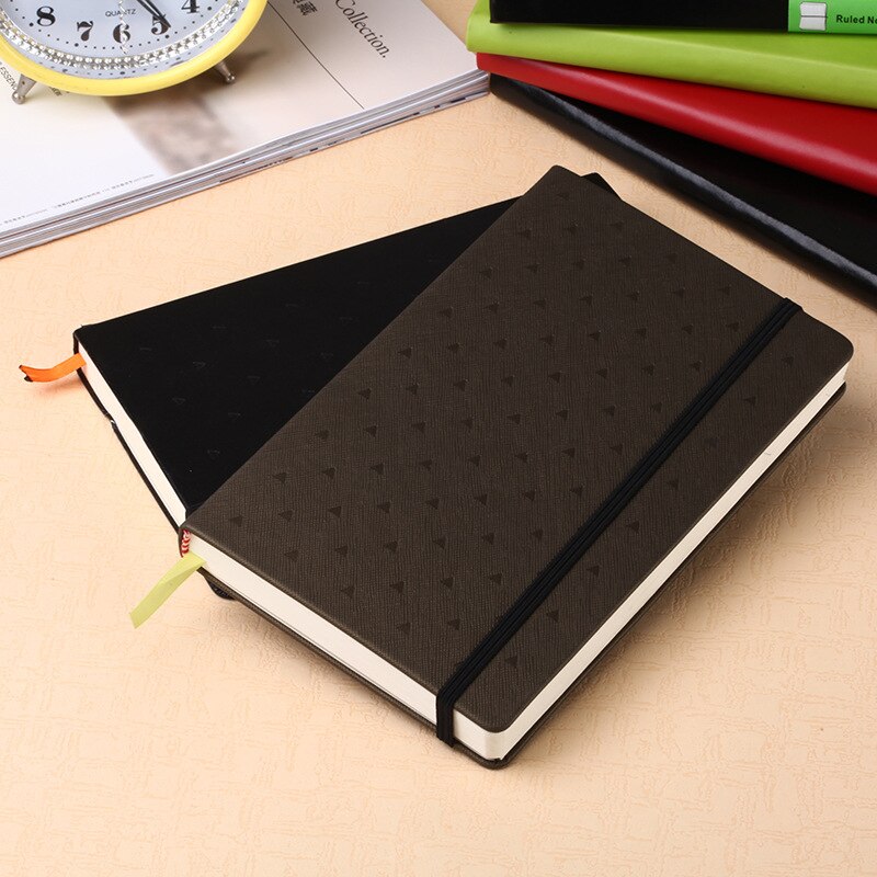 Dong cultural and stationery elastic notebook leather business notebook a5 student diary book