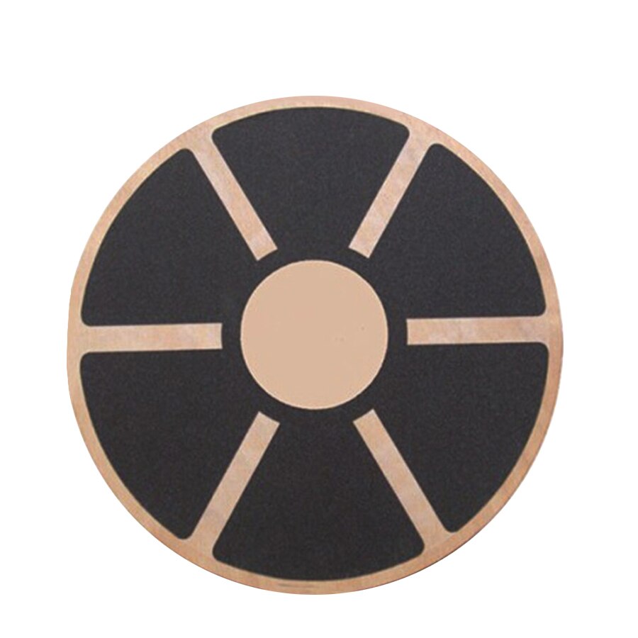 Wooden Balance Board Plate Exercise Yoga Balancer Anti-Skid High Level Training Balance Gym Board Exercise Fitness Accessories: Default Title