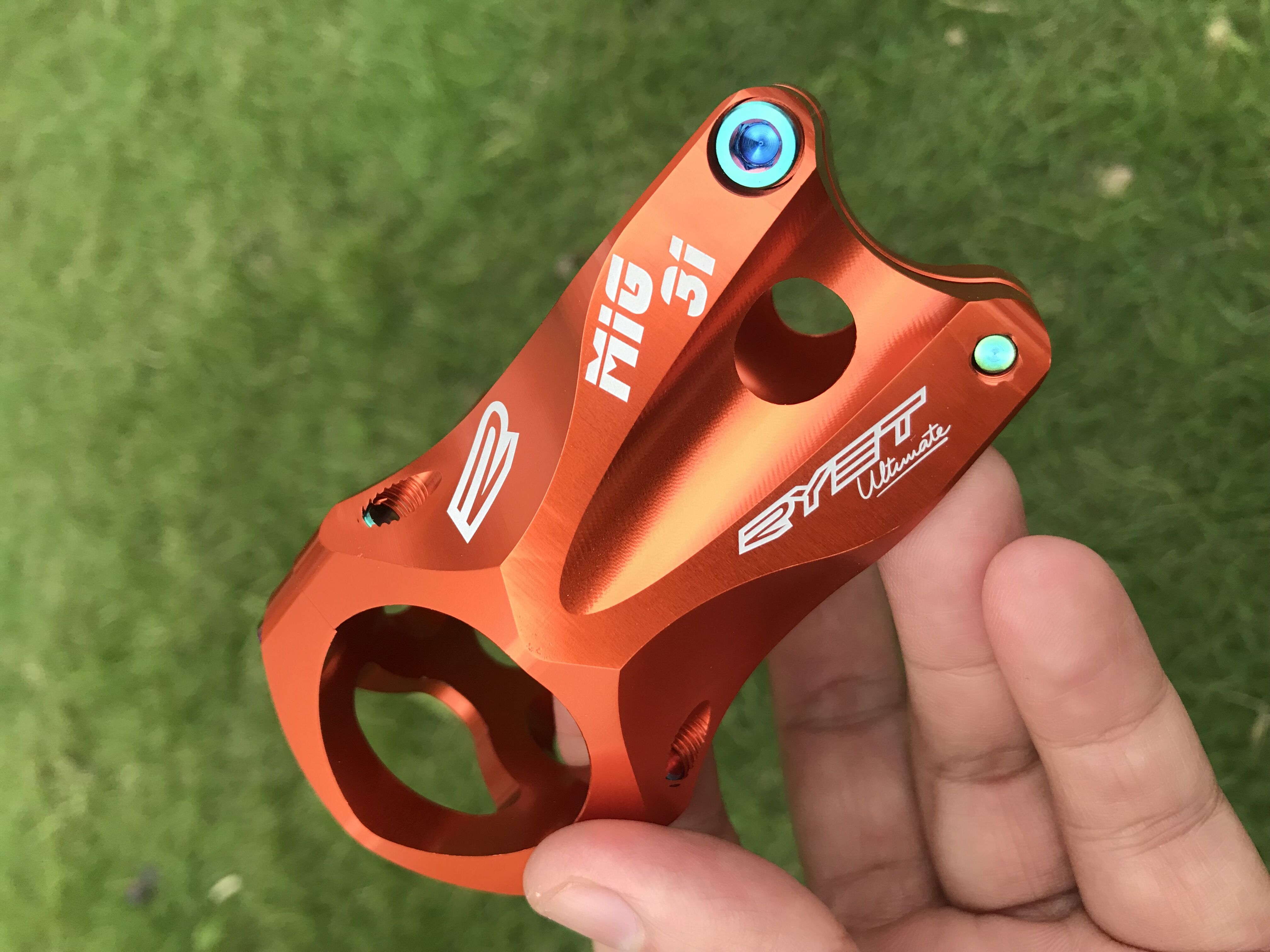 RYET – tige de vélo CNC ultralégère, 45mm, guidon de 31.8mm, 0 degré de montée, FR AM Enduro 28.6mm, pièces de vélo de montagne