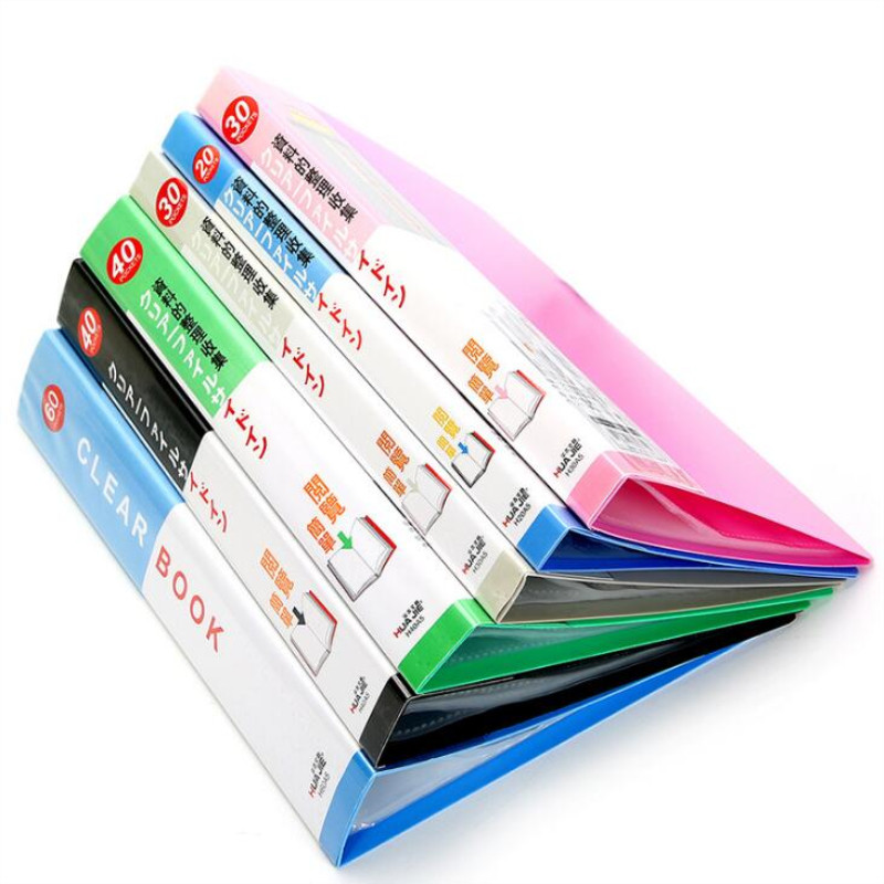 40 Pagina 'S A5 Plastic Bestand Boekje Insert Map School Business Kantoorbenodigdheden Map Plastic Opslag Documenten