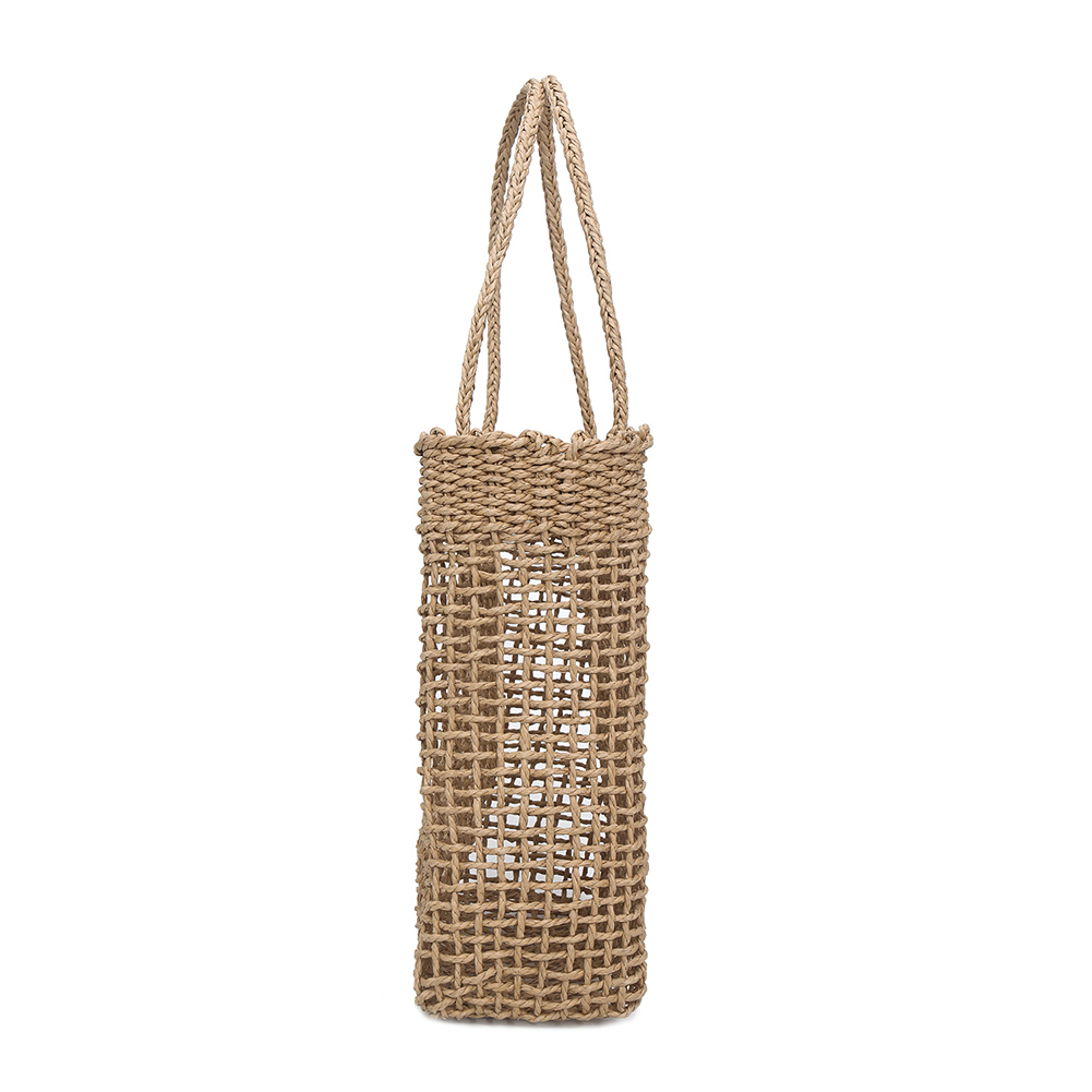 Women Handbag Hollow Handmade Straw Woven Tote Large Capacity Summer Beach Shoulder Bag Party