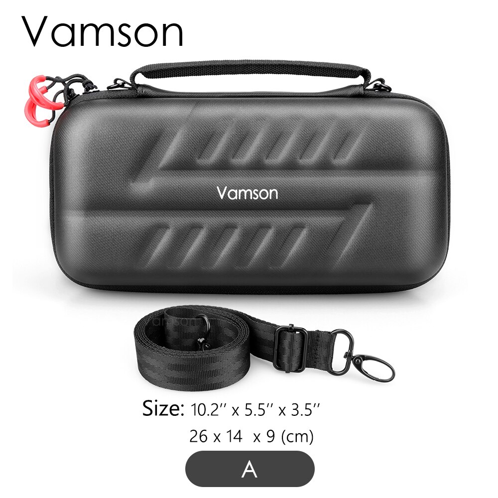 Vamson Crossbody Bag Game Accessoires Kit Voor Nintendo Switch Oled Reizen Opslag Draagtas Beschermhoes Voor Schakelaar Oled: A