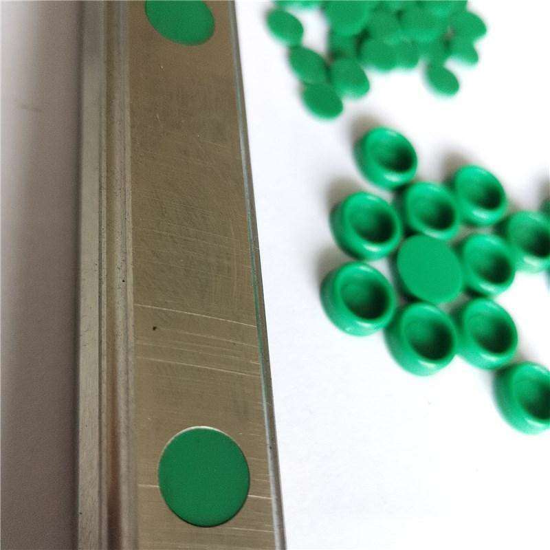 50pc100pc HIWIN guida di movimento lineare guida parapolvere C4 C5 C6 C8 plastica verde tappi protezione HGR15 HGR20 HGR25 HGR30 HGR35 EGR15