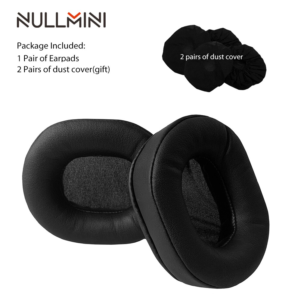 NullMini Replacement Earpads for Bluedio UFO Headphones Thicken Leather Earmuff: Thicken Leather
