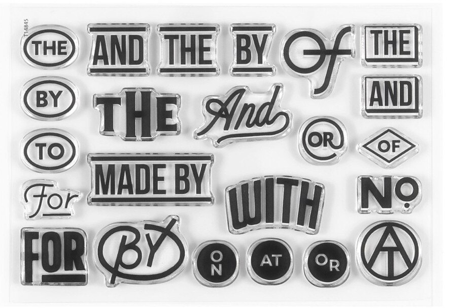 Nyheter engelska genomskinlig stämpel för scrapbooking transparent silikongummi gör-det-själv fotoalbumdekor 491: Grön