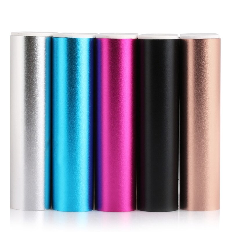 5 Colors Metal Power Bank DIY Kit Storage Case Box Free Welding Suit 4X 18650 Battery 5V 2.1A USB External Charger Smart Phone