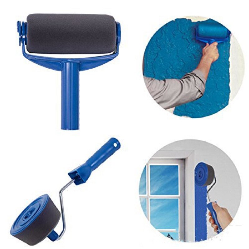 Multifunctionele Diy Kwast Roller Borstel Handvat Tool Huishoudelijke Hoek Borstel Thuis Kantoor Kamer Muur Multifunctionele