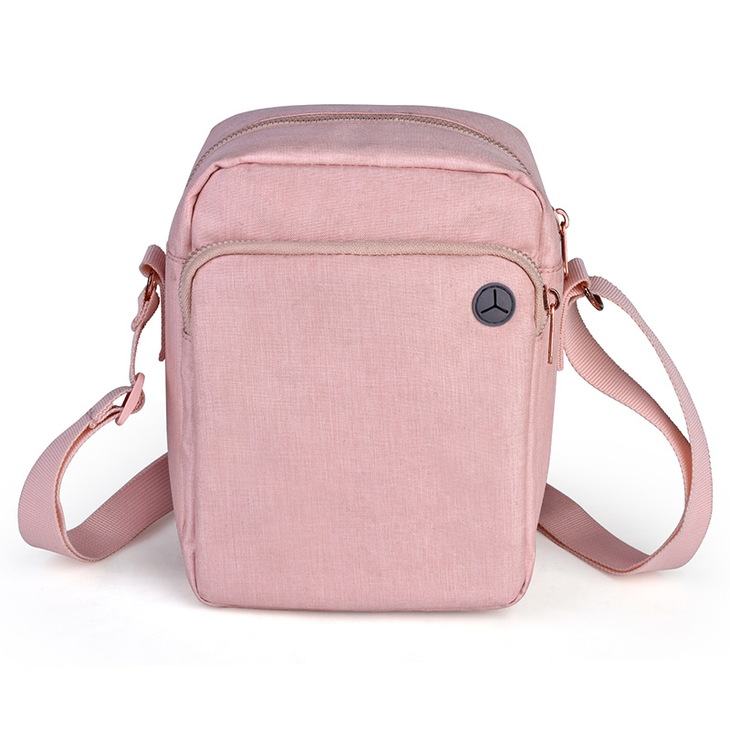 Sports Shoulder Bags for Women Men Gym Crossbody Bag with Headphone Plug For Running Walking Climbing Sports Wallet Phone Bags: Pink