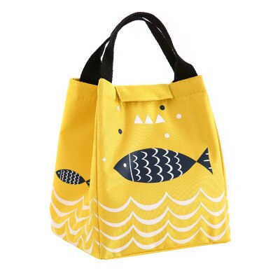 Portable Insulated Lunch Box Portable Cooler Lunch Bag Dinner Container School Food Storage Picnic Trip Cartoon Kids Women: B4  23X17X19CM