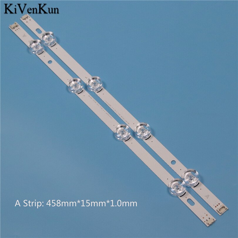 Nueva tira de luz de fondo de TV LED 6V lámpara para LG 50LB650V 50LB631V 50lb652v-za ZE ZL INNOTEK DRT 3,0 50 "Kit de lentes de barras HD LED 10 bandas