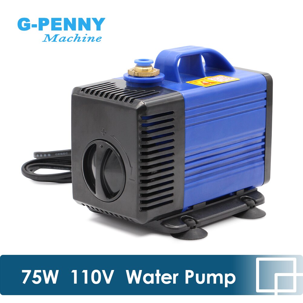 Pump 75w 110V water pump 60Hz max head 3.5m,max flow 3500L/H Multi-function submersible pump