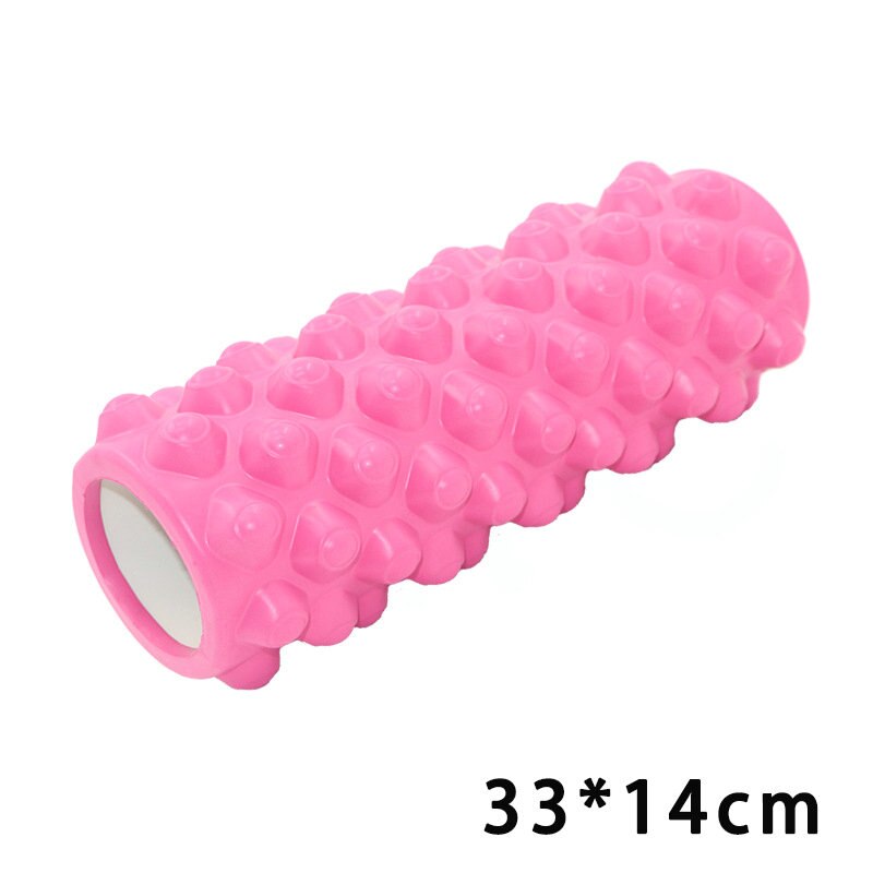 33Cm Eva Holle Floating Point Wolf Tand Vormige Yoga Kolom Holle Schuim As Balans Bar Pilates Yoga Kolom