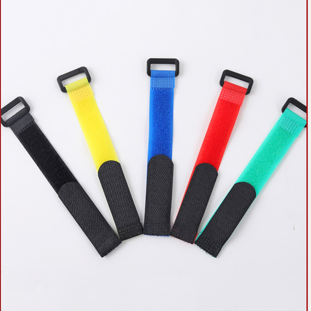 10/20pcs Fishing Rod Tie Strap Holder Strap Suspenders Fastener Hook Loop Cable Cord Tie Belt Fixed Tackle Box Accessories