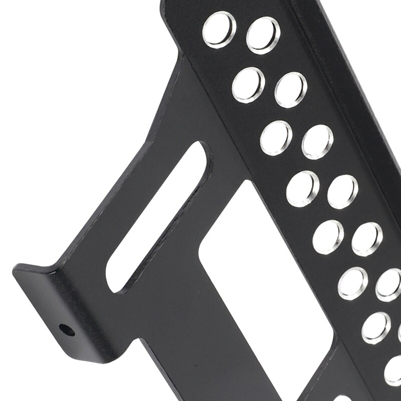 2 pcs metal side pedal plate for axial scx 10 side step sliders scale 1:10 rc crawler car part