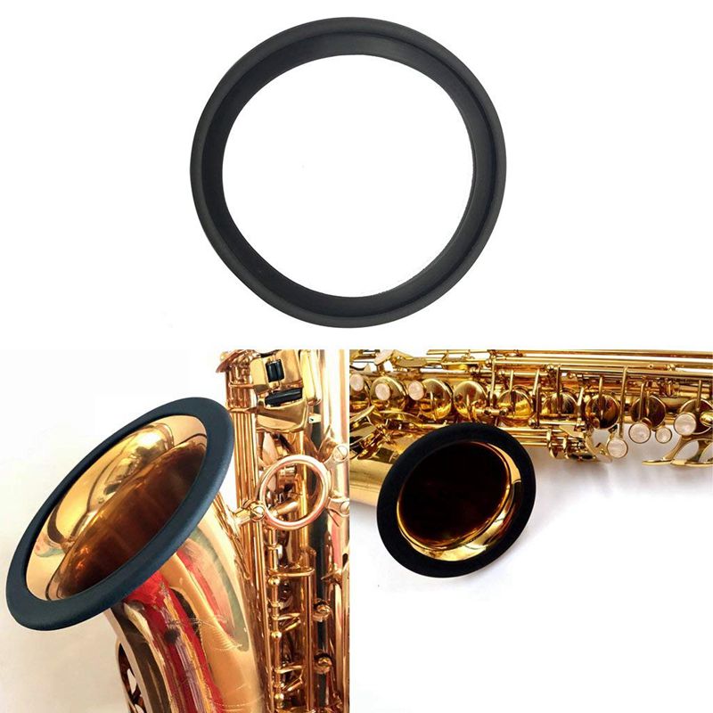 Alt Sax Silikon Glocke Schutz Trompete/Saxophon Ring Stumm für Musical Liebhaber