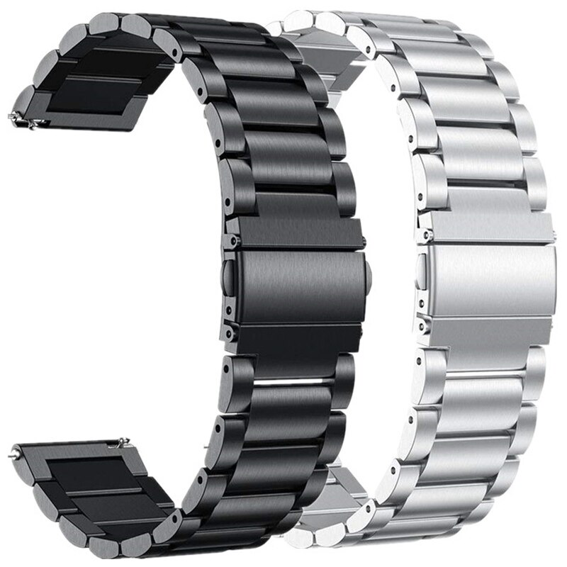 Correa de reloj de acero inoxidable para Nokia Withings Steel HR, pulsera de negocios deportiva de liberación rápida, 18mm, 20mm, 36MM, 40MM