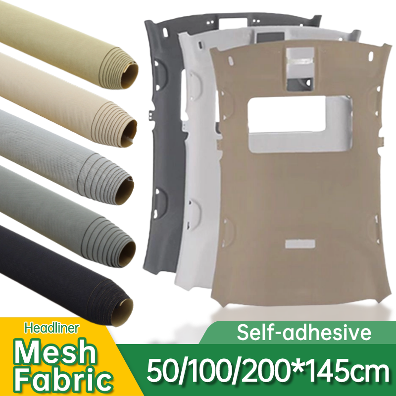 Auto Headliner Dak Zelfklevende Mesh Stof Reparatie Patch voor Auto Bekleding Trim Bescherm DIY Autodak Doek Materiaal Renovatie