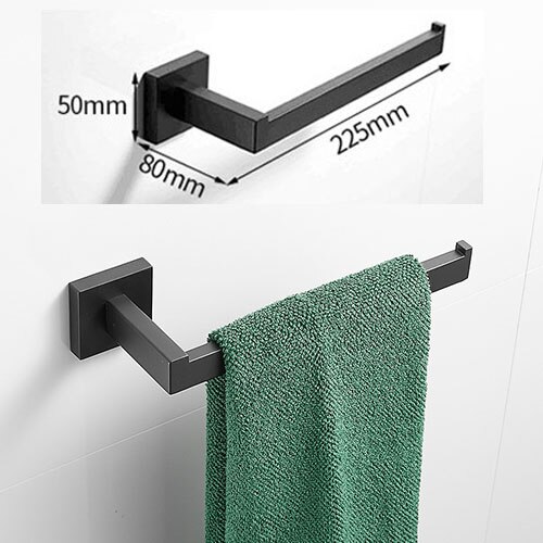 5 pezzi set di accessori per il bagno portasciugamani ganci per accappatoio porta carta igienica acciaio inossidabile 304 – acquista a prezzi convenienti sul marketplace