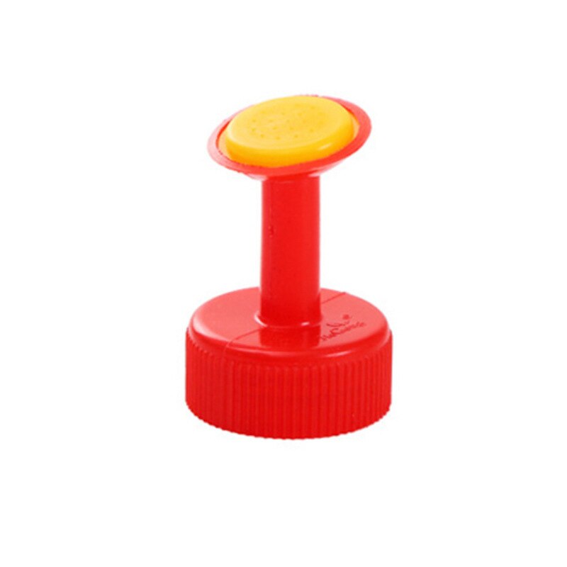 3pcs Gardening Plant Watering Attachment Spray-head Soft Drink Bottle Water Can Top Waterers Seedling Irrigation Equipment: Red 3pcs