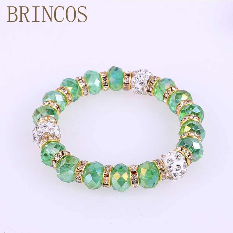 Handmade Crystal Bracelet Women&#39;s Jewelry with Punk Beads Bracelet Couple Bohemian Style Products ccc: 6