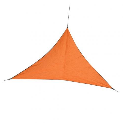 300cm udendørs trekant solskærm solskærm telt baldakin have gårdhave lejr fortelt solskærm hængekøje regn presenning vandtæt telt skygge: Orange