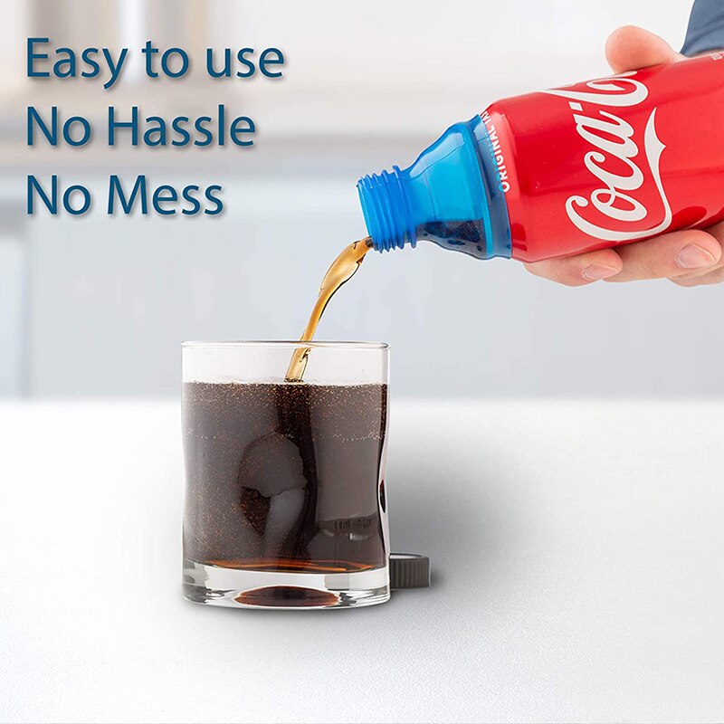 Can Cover Bottle Top Lid Soda Saver Caps Top Can Cover Fizz Coke Drink Soda Lid Cap Wine Bottle Stopper Flip Protector Reusable