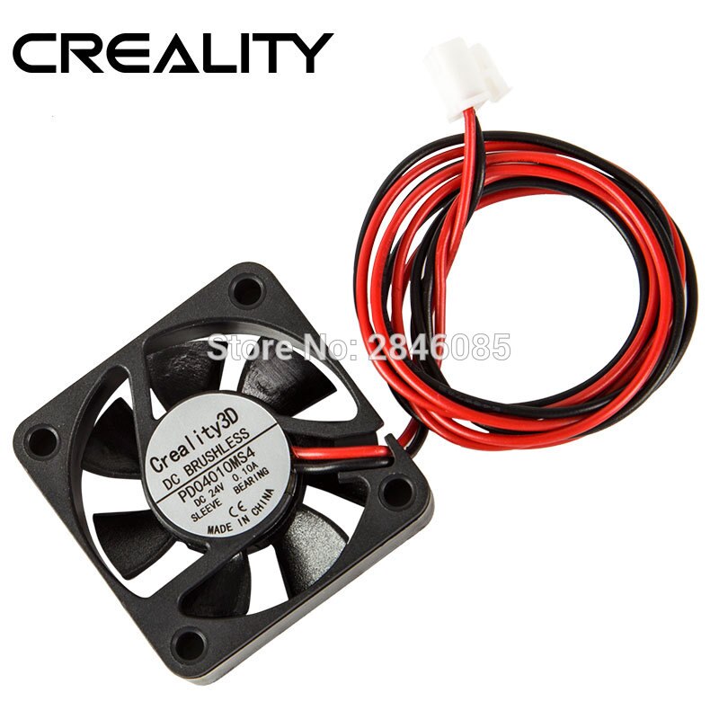 Creality 3d printers parts 24V Cooling Fan 40mmx40mmx10mm 4010 Oil bearing For 3D Printer CR-X