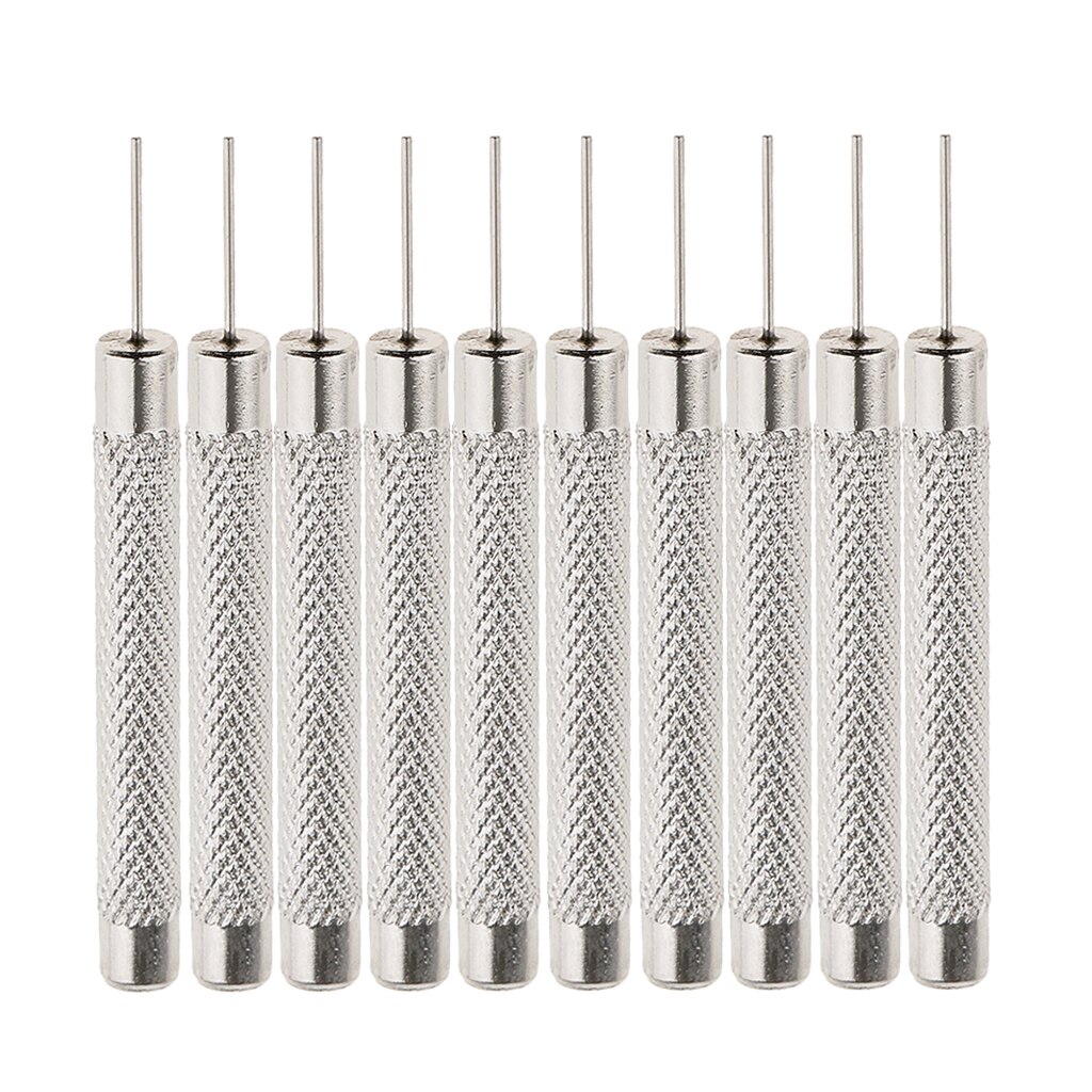 10pcs/Set 0.7mm Watch Chain Link Remover Punch Pins Link Pin Remover Tool