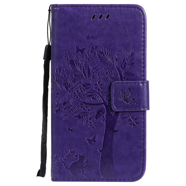 case cover For ZTE Blade A910 L110 Wallet Flip Leather Protective Phone Cover Bag mobile shell ZTE Blade A520C A520: ZTE Blade A520C / Purple