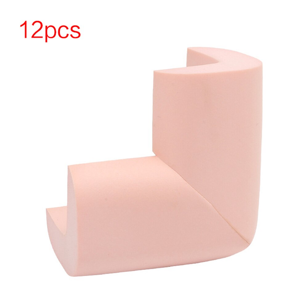 Corner Protector Table Safety 12pcs Child Thick Anti Collision Non-toxic: Pink