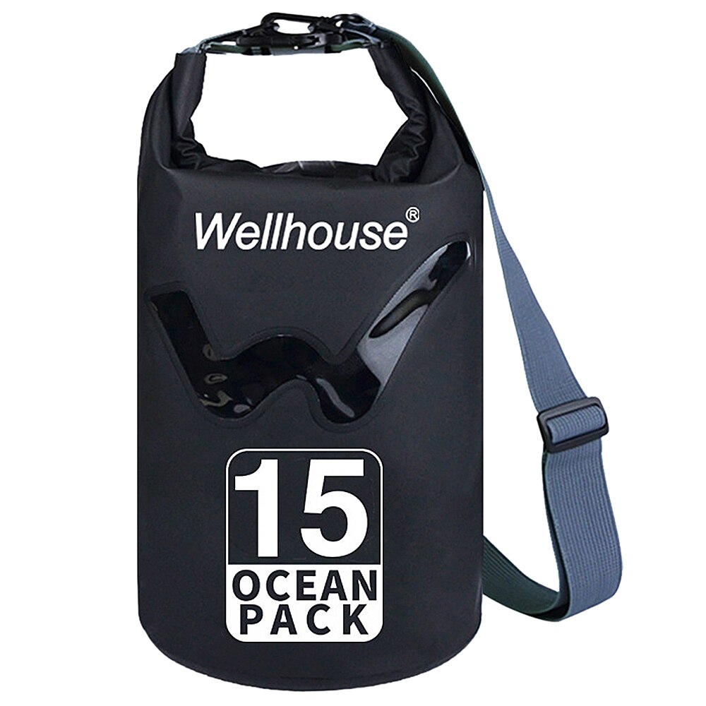 Outdoor Waterproof Shoulder Bag Dry Sack for Drifting Boating Floating Kayaking Beach water proof bag