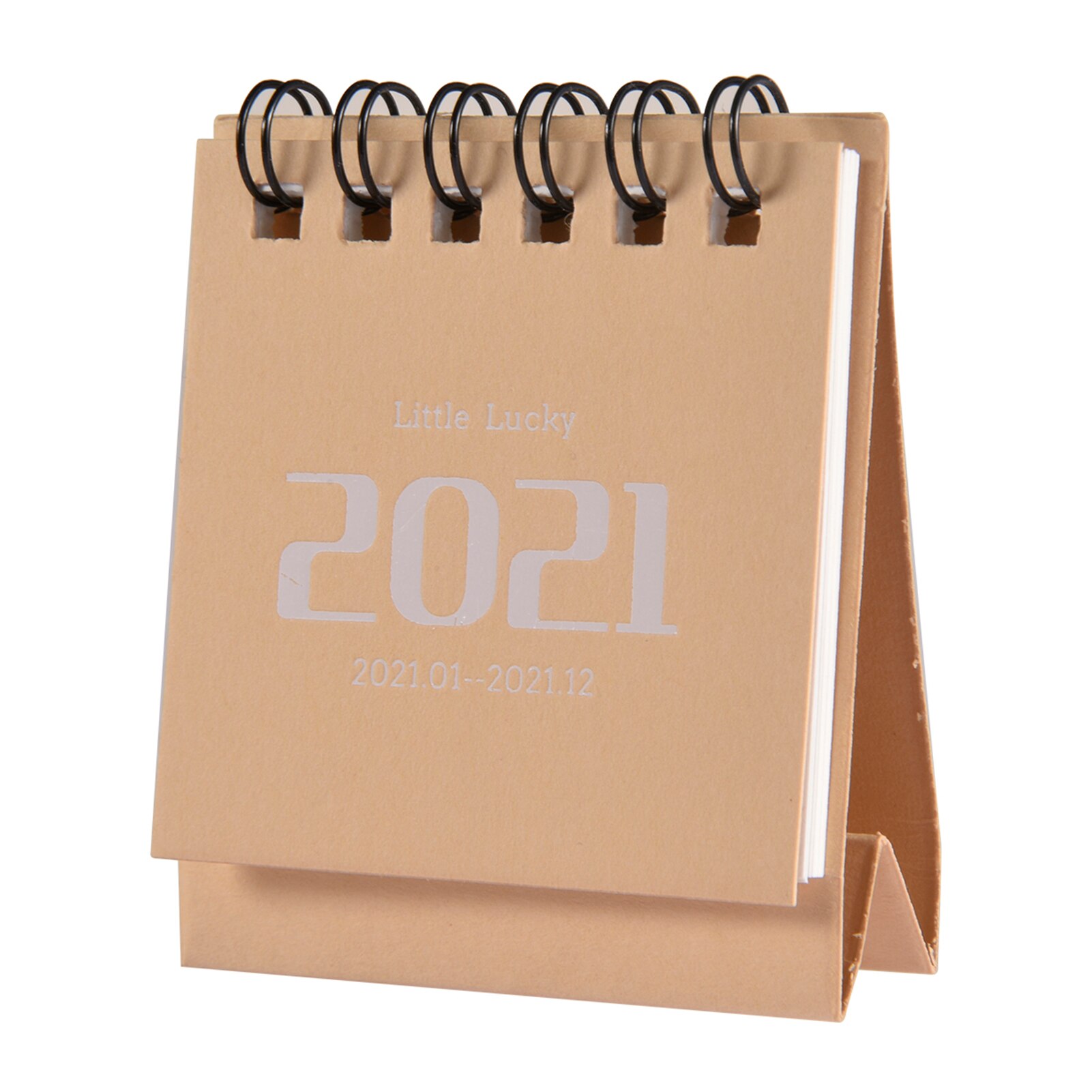 Mini Calendars Small Desk Calendar Convenient Daily Schedule Table Planner Yearly Organizer Office School Supplies