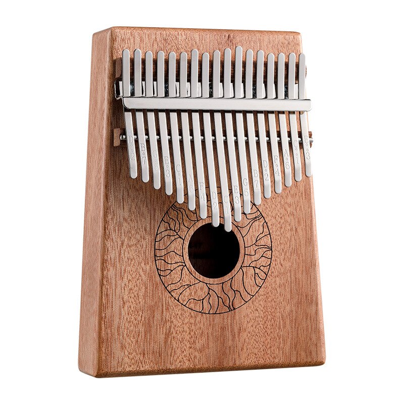 Kalimba 17 Keys Thumb Piano Handguard Wood Mahogany Mbira Body Musical Instruments calimba Piano Music Box