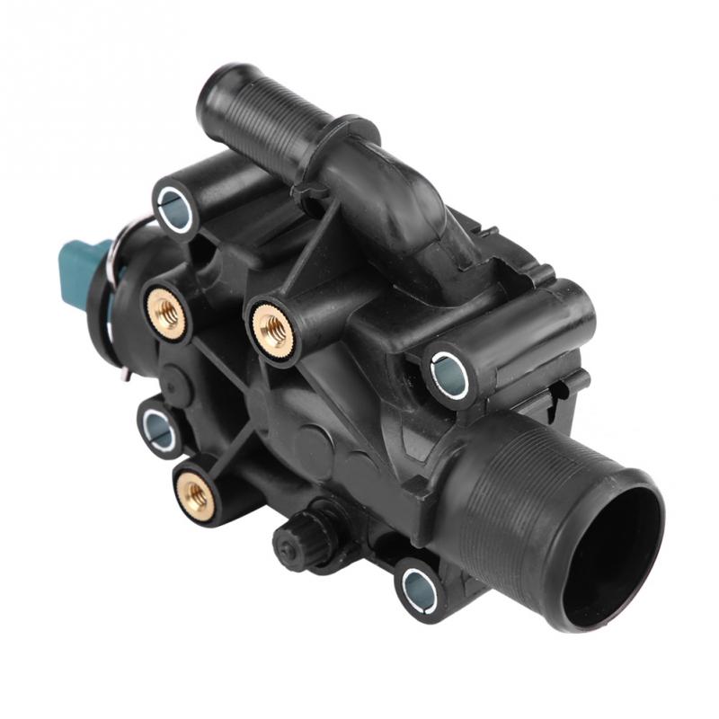 Płyn chłodzący silnik obudowa termostatu dla Peugeot 206 207 307 308 1007 1336.Z0 chłodzenia silnika zawór aluminiowy