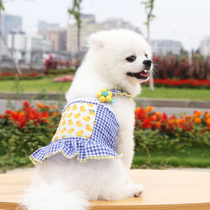 Jupe d&#39;été à bretelles pour chat, vêtement fin sans poils, chiot, chien, chaton, chat, printemps et été