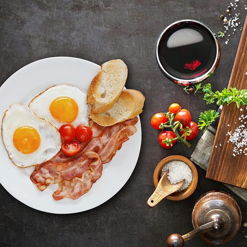 Microwave Bacon Cooker Microwave Bacon Dish Tray Reduces Fat Easily Meal Prep in Kitchen or Dorm Kitchen Gadget Meal Prep Tool