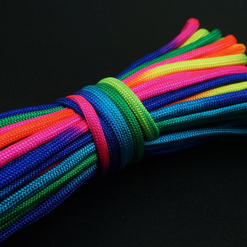 3mm/4mm 31meters heavy duty Paracord diy kniting Gradient string bracelet weaving cord