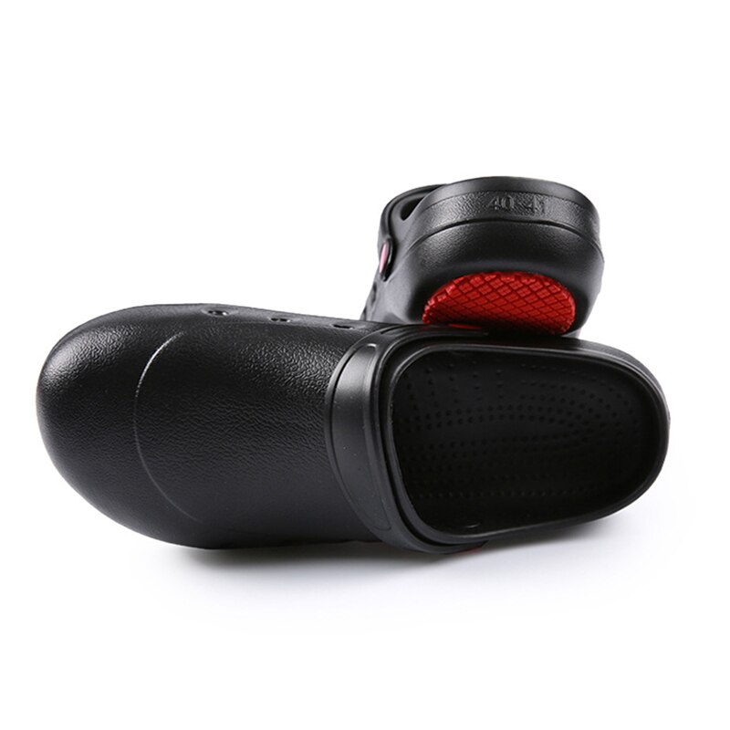 Lizeruee Antislip Keuken Werkschoenen Olie-Proof Water-Proof Voor De Chef Master Cook hotel Restaurant Slippers Schoenen