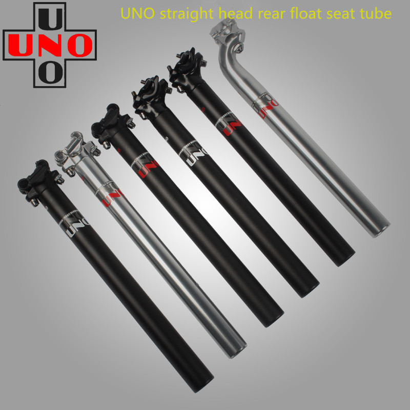 UNO-sillín superligero de aleación de aluminio para bicicleta, asiento de ciclismo tubo, 27,2, 30,9, 31,6mm x 350mm