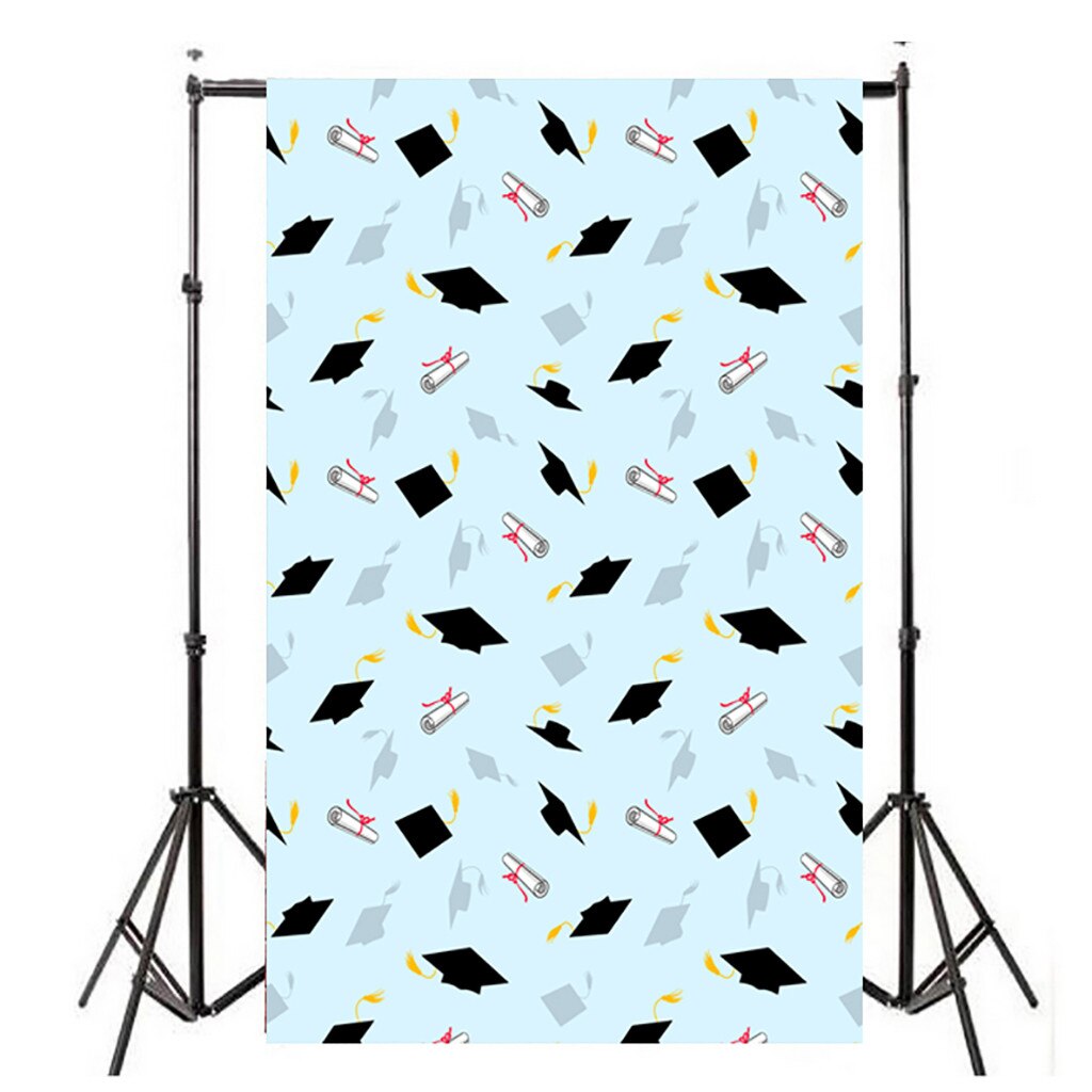 cool Graduation 3D studio background cloth Photography Backdrop Bachelor Gown Backgrounds For Photo Studio summer tide#40: D