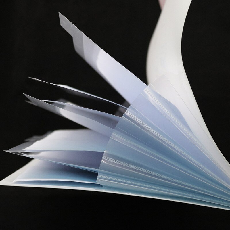 6 layers Organ folder button bag a4 multi-layer classification folder student paper file collection package office supplies