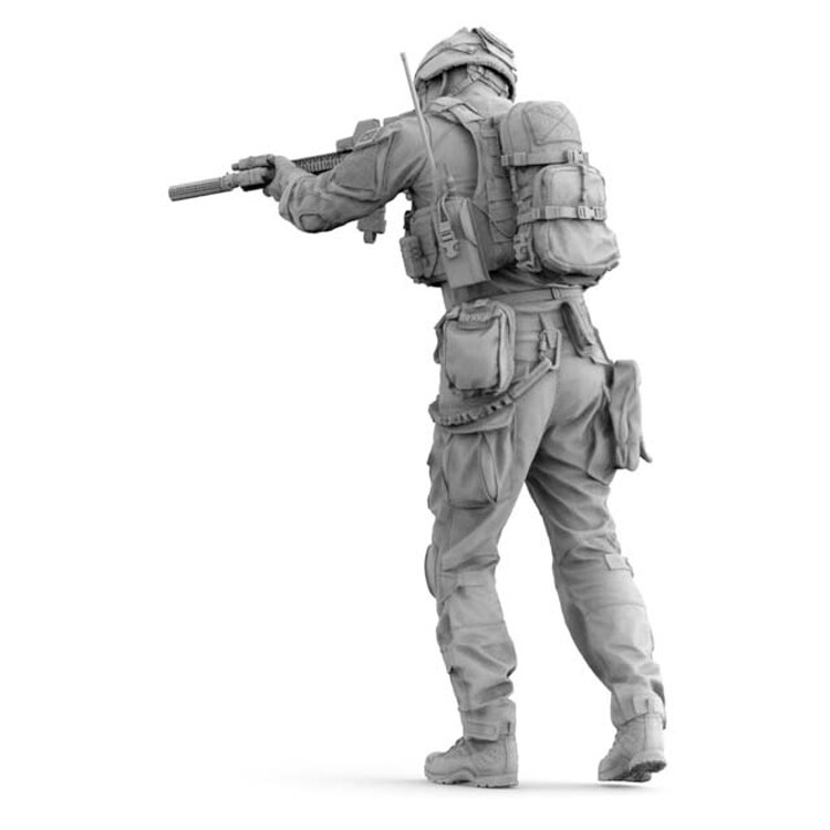 1/16 Hars Cijfers Model Kits Moderne Ons Leger Speciale Soldaten Unpainted En Ongemonteerd 349G